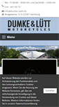 Mobile Screenshot of dumke-luett.de