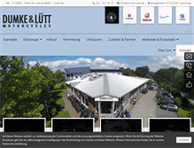 Tablet Screenshot of dumke-luett.de